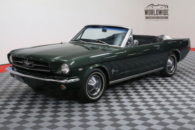 1966 Green Ford Mustang
