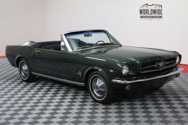 1966 Green Ford Mustang