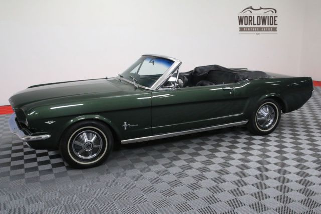 1966 Green Ford Mustang