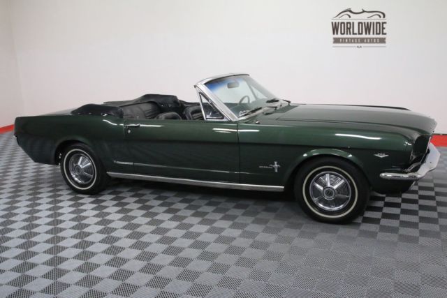 1966 Green Ford Mustang