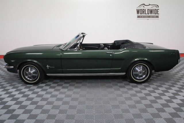1966 Green Ford Mustang