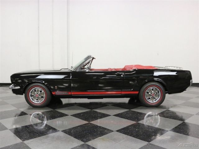 1966 Black Ford Mustang