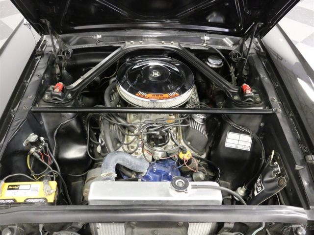 1966 Black Ford Mustang