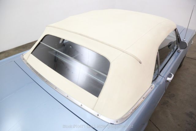 1966 Blue Ford Mustang