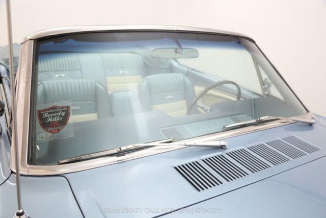 1966 Blue Ford Mustang