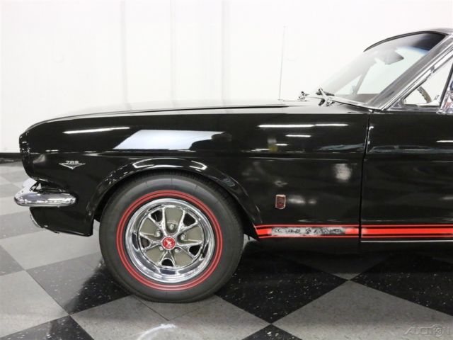 1966 Black Ford Mustang