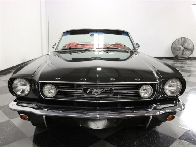 1966 Black Ford Mustang