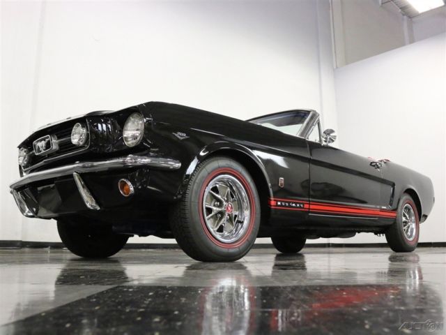 1966 Black Ford Mustang