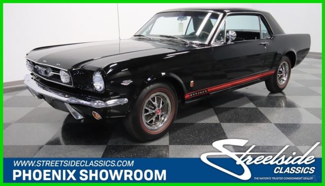 1966 Black Ford Mustang