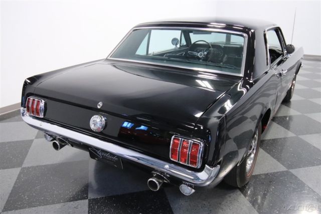 1966 Black Ford Mustang