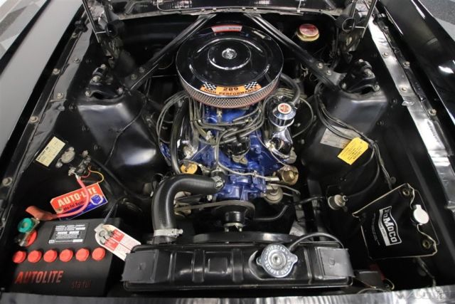 1966 Black Ford Mustang