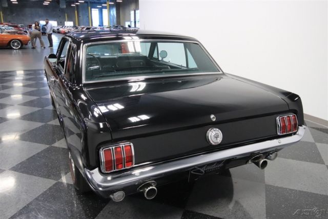 1966 Black Ford Mustang