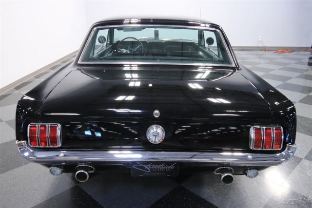 1966 Black Ford Mustang