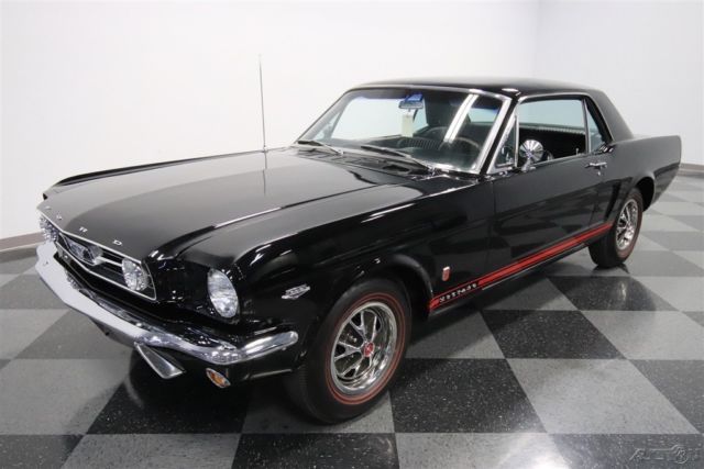 1966 Black Ford Mustang