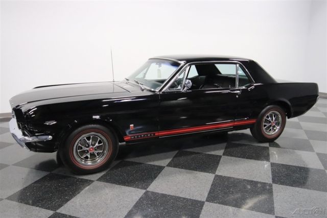 1966 Black Ford Mustang
