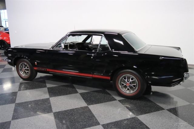 1966 Black Ford Mustang
