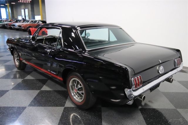 1966 Black Ford Mustang