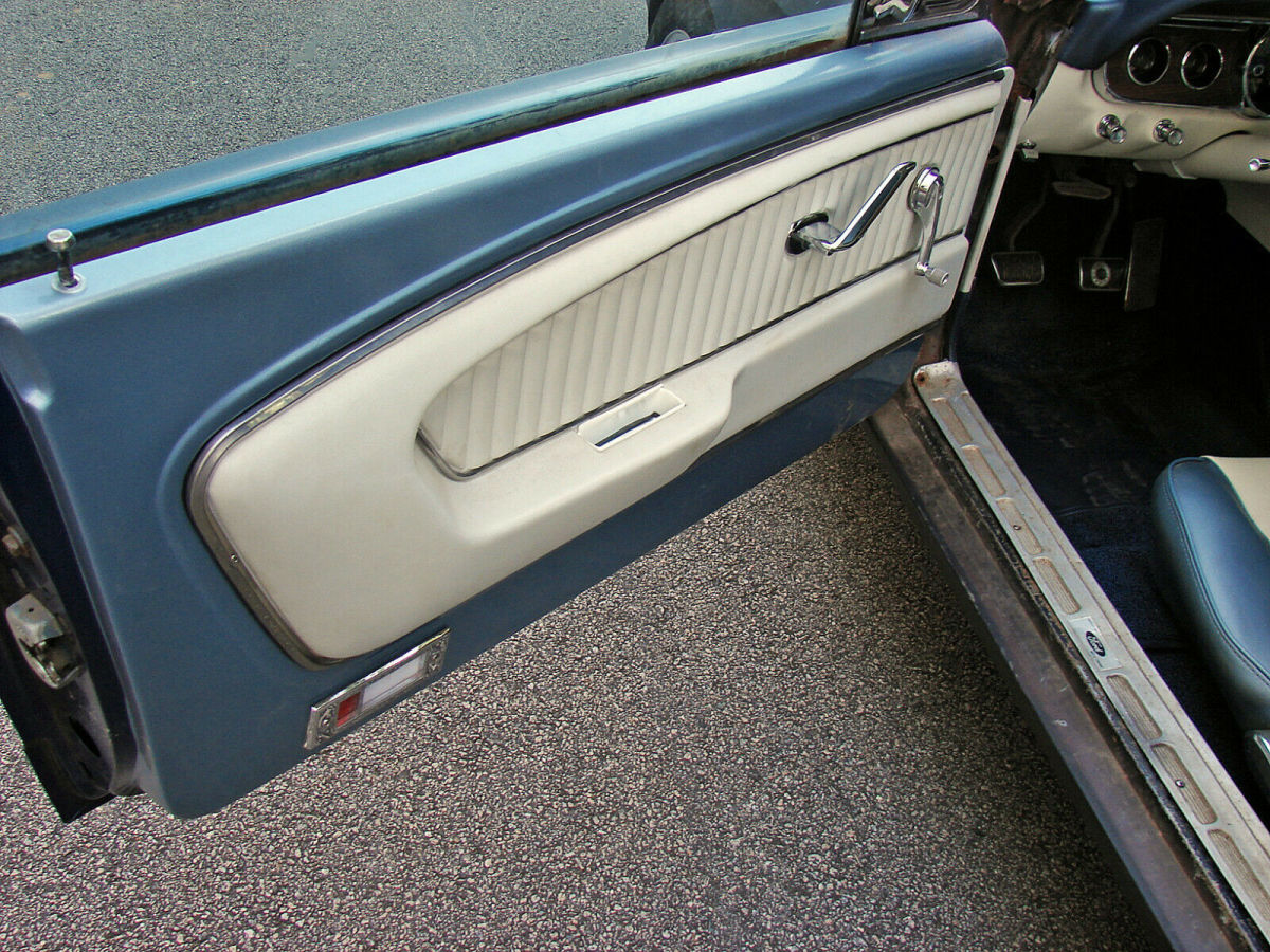 1966 Blue Ford Mustang Coupe