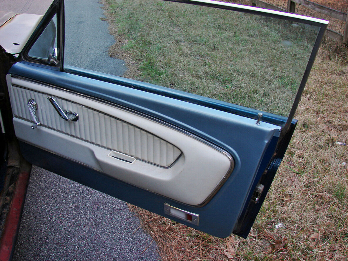 1966 Blue Ford Mustang Coupe