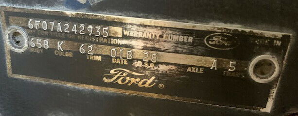 1966 Blue Ford Mustang Coupe