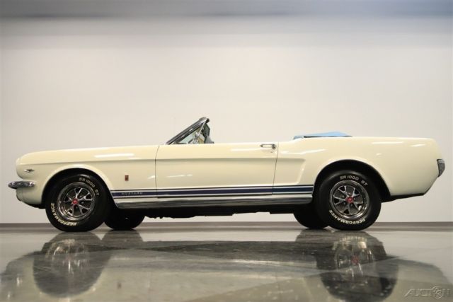 1966 White Ford Mustang