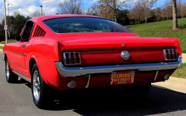 1966 Blue Ford Mustang