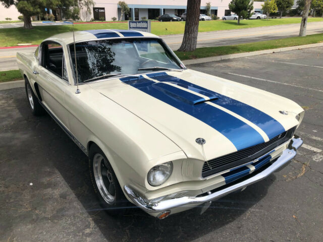 1966 White Ford Mustang Fastback
