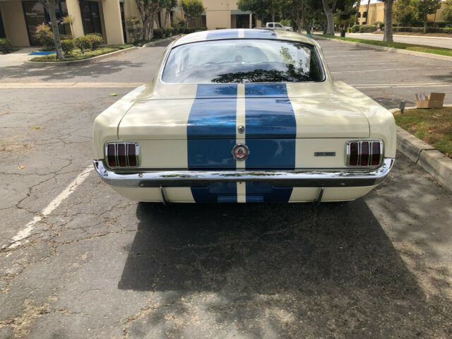 1966 White Ford Mustang Fastback