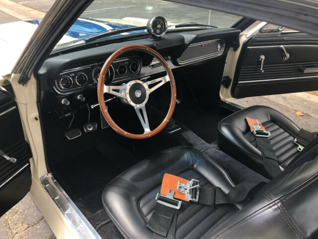 1966 White Ford Mustang Fastback