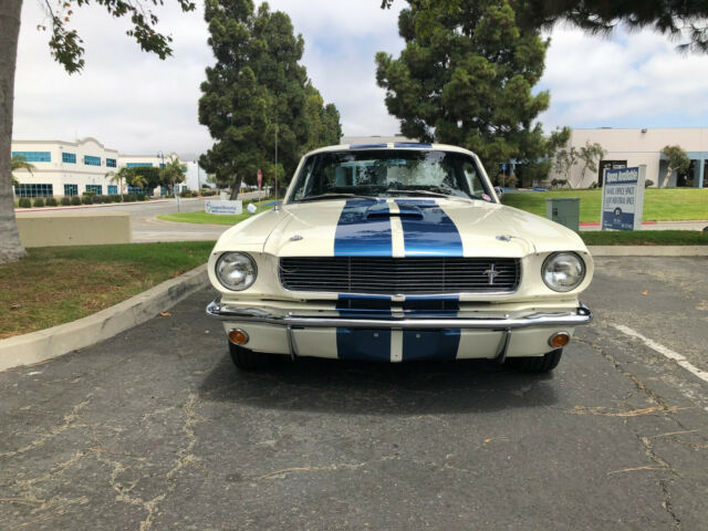 1966 White Ford Mustang Fastback