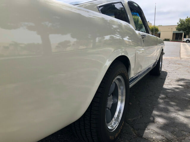 1966 White Ford Mustang Fastback