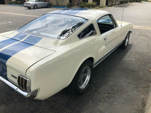 1966 White Ford Mustang Fastback