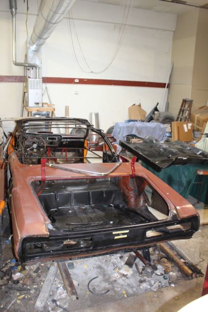 1966 Red Pontiac GTO Convertible