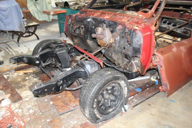 1966 Red Pontiac GTO Convertible