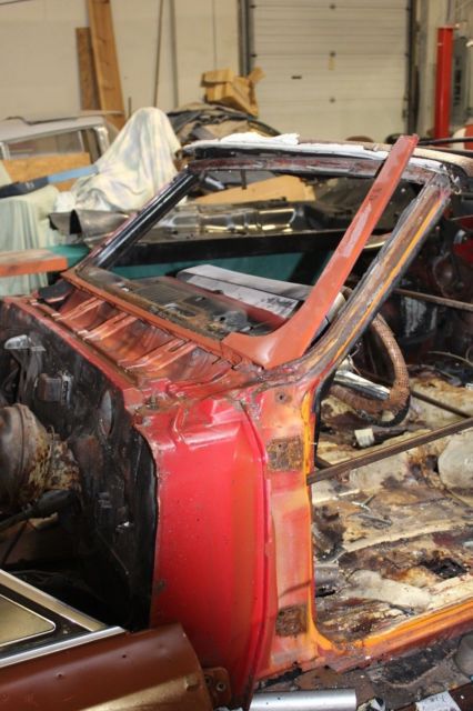 1966 Red Pontiac GTO Convertible