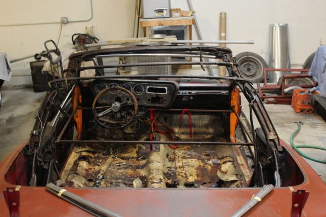 1966 Red Pontiac GTO Convertible