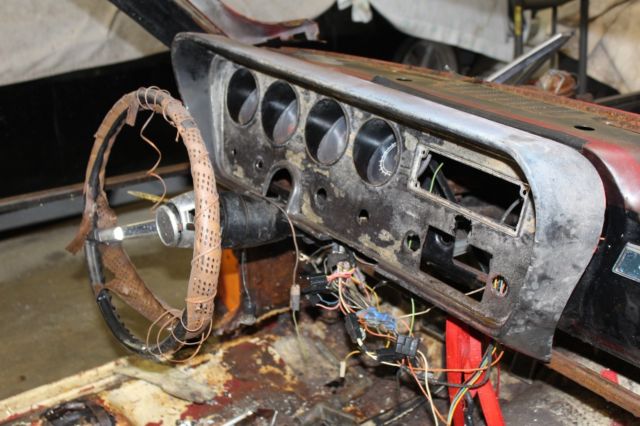 1966 Red Pontiac GTO Convertible