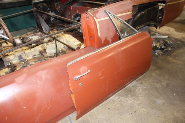 1966 Red Pontiac GTO Convertible