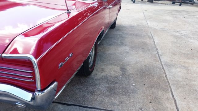 1966 MONTERO RED Pontiac GTO Convertible