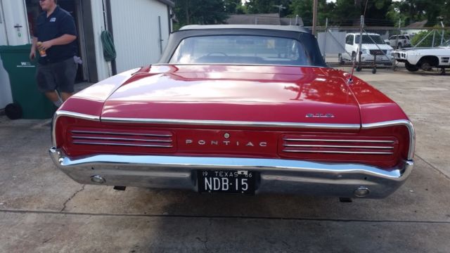 1966 MONTERO RED Pontiac GTO Convertible