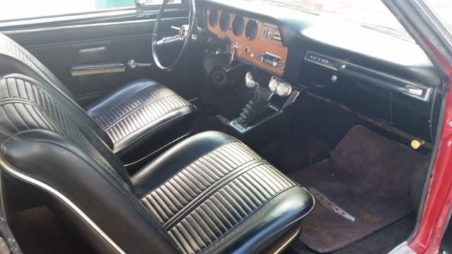 1966 MONTERO RED Pontiac GTO Convertible