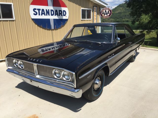 1966 Black Dodge Coronet
