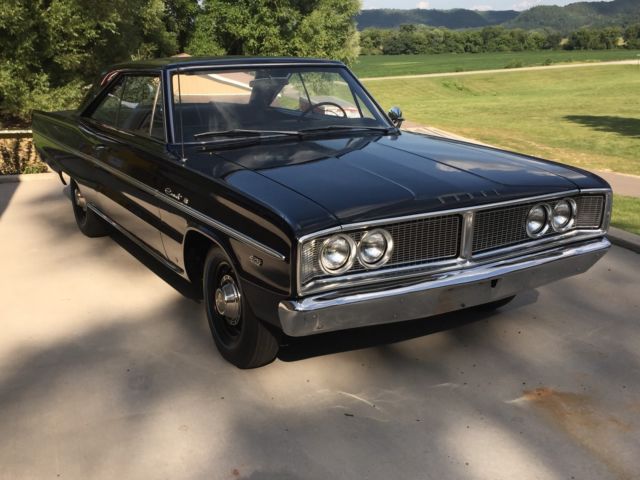 1966 Black Dodge Coronet