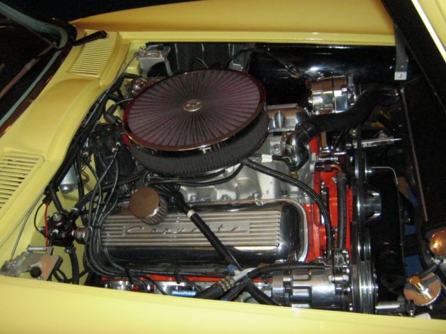 1966 Sunfire Yellow Chevrolet Corvette Coupe