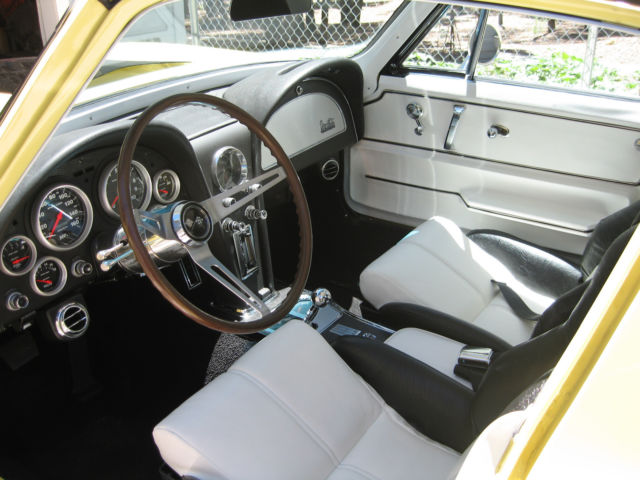 1966 Sunfire Yellow Chevrolet Corvette Coupe