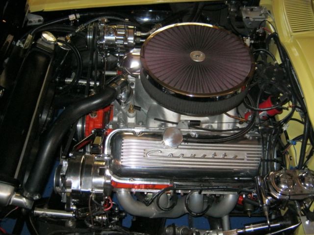 1966 Sunfire Yellow Chevrolet Corvette Coupe