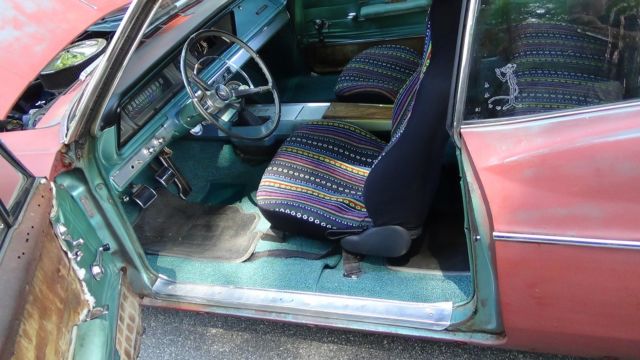 1966 Red Chevrolet Impala Coupe