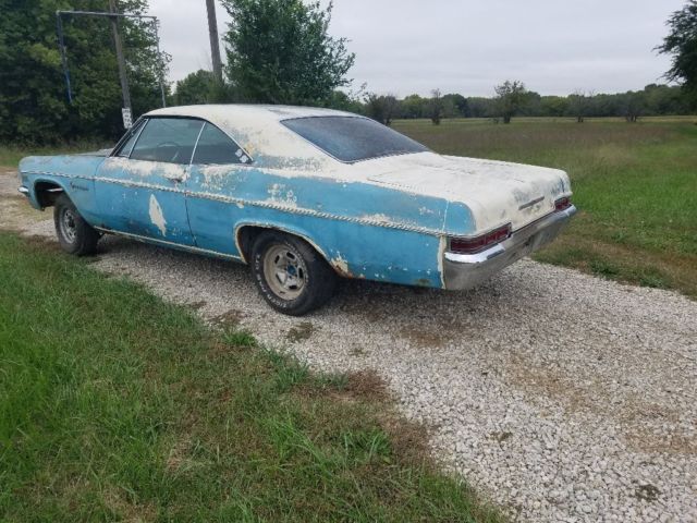 1966 Yellow Chevrolet Impala Coupe