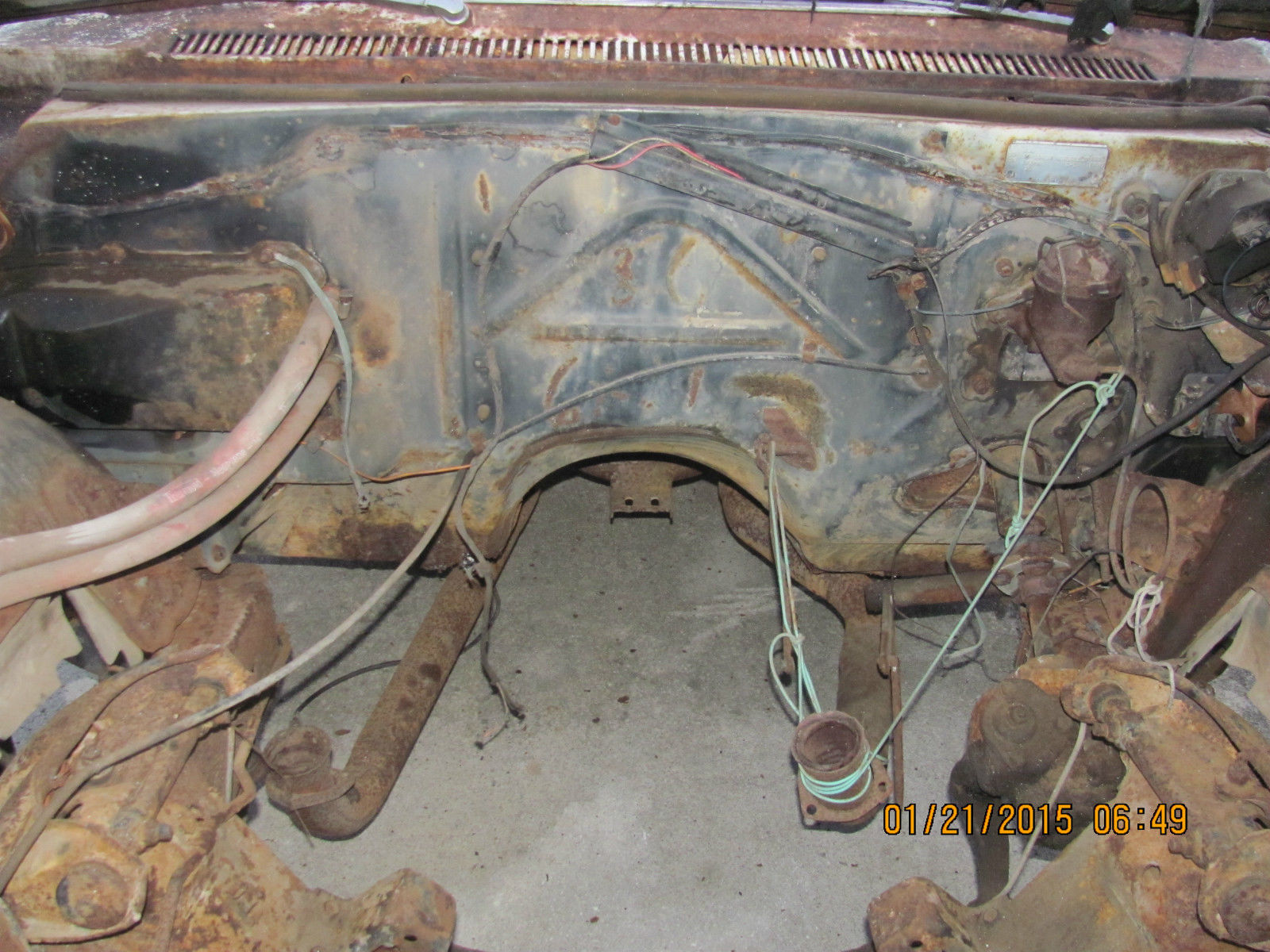 1966 White Chevrolet Impala Coupe