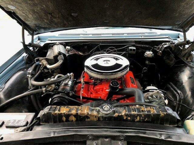 1966 Blue Chevrolet Impala Coupe